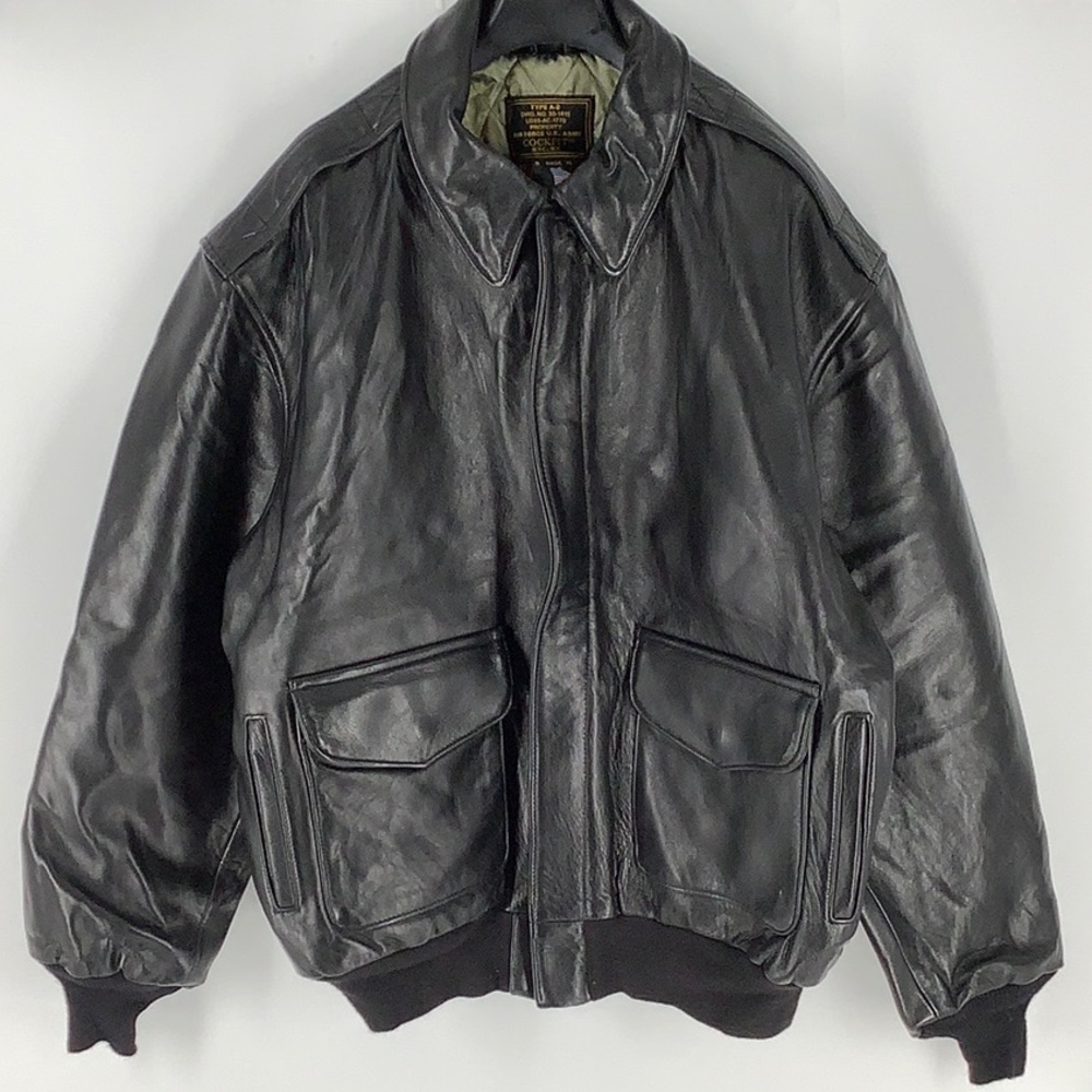 Cockpit USA type A-2 lambskin bomber jacket